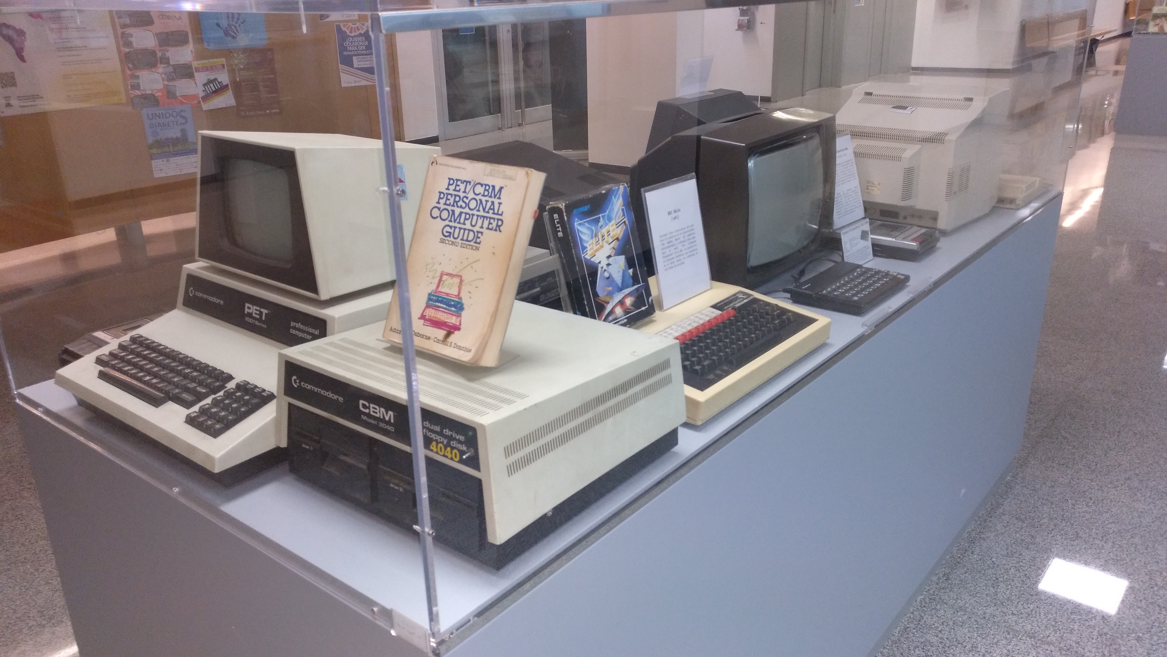 Commodore Pet, BBC Micro, y Sinclair ZX Spectrum